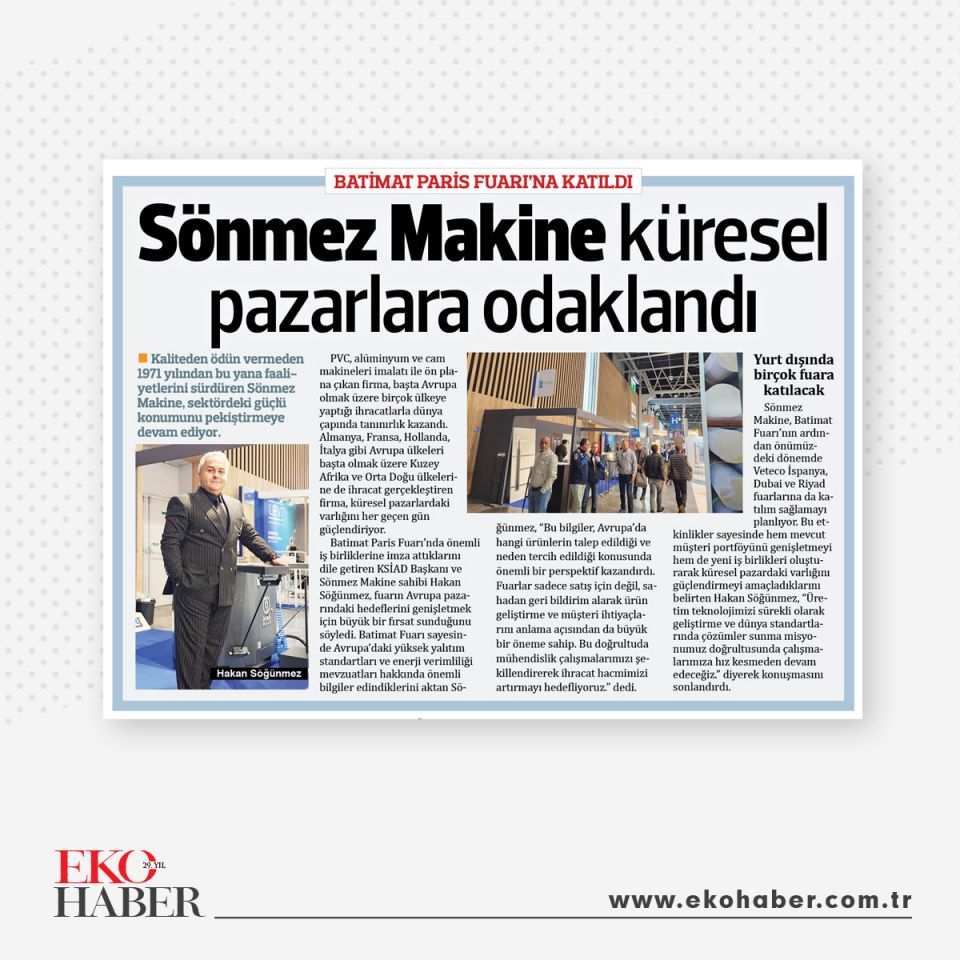 SNMEZ MAKNA KRESEL PAZARLARA ODAKLANDI