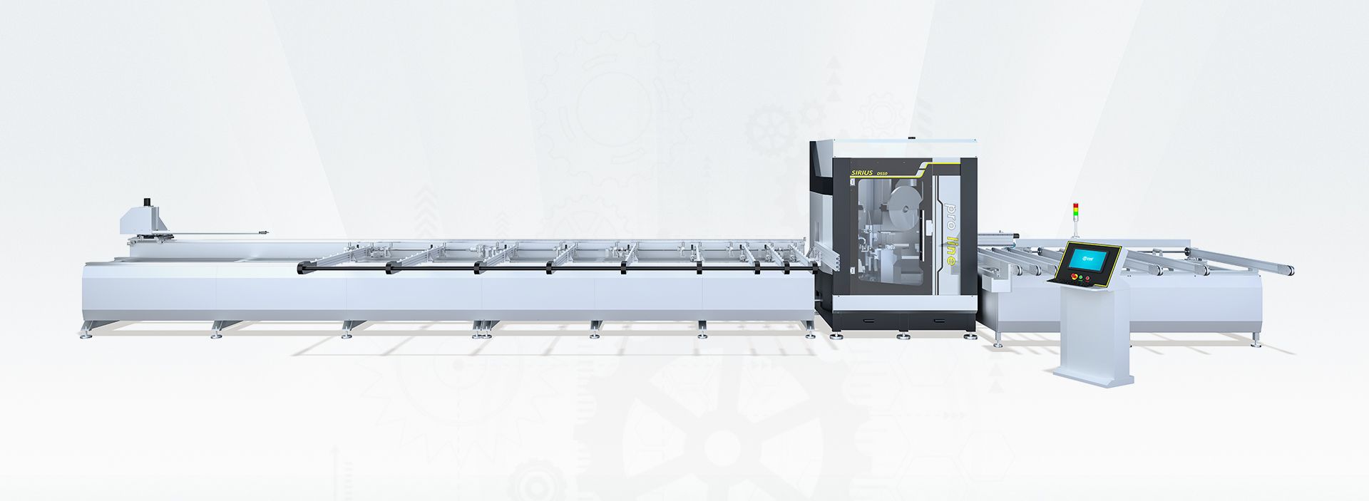 PVC Profil leme ve Kesim Merkezi SIRIUS D550