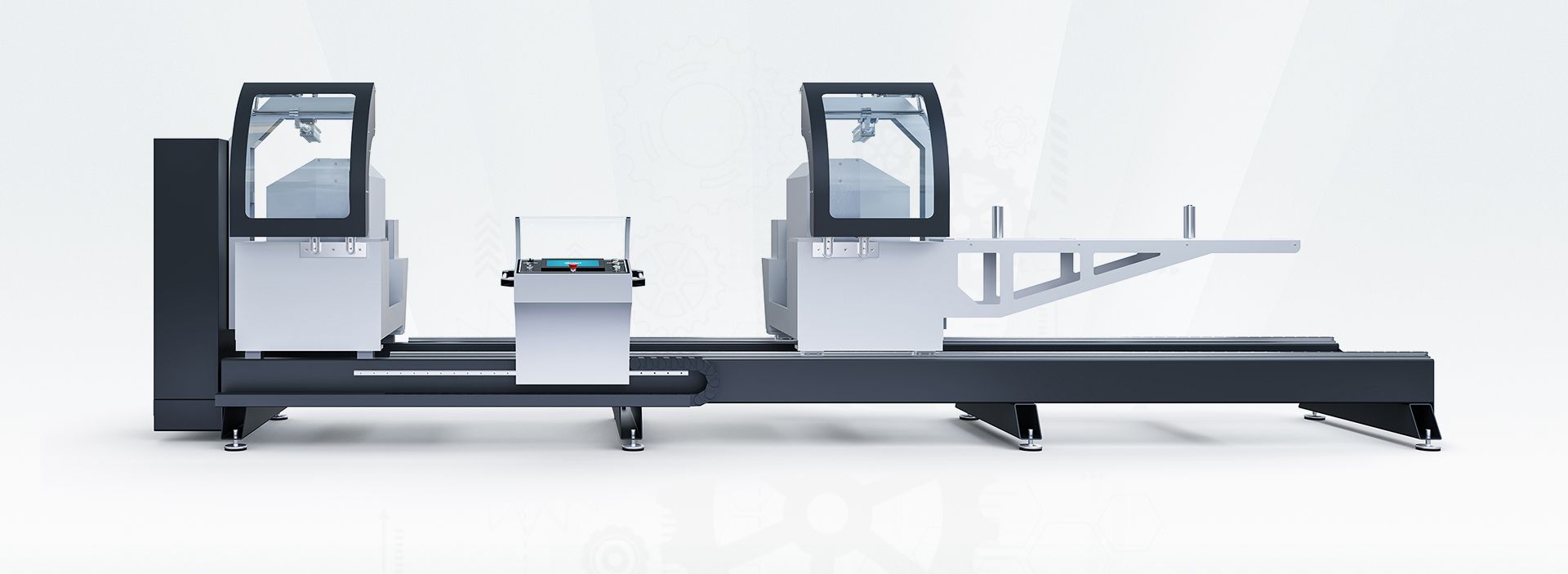 Otomatik ift Kafa Kesim Makinesi 550 mm CKF 550